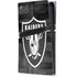 NFL Las Vegas Raiders Black & White PS5 Pro Console Skin